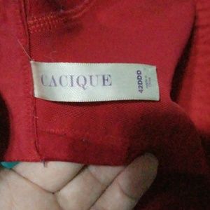Cacique Intimates & Sleepwear - 42DDD Cacique bra red/black Cacique Intimates & Sleepwear - 42DDD Cacique bra red/black